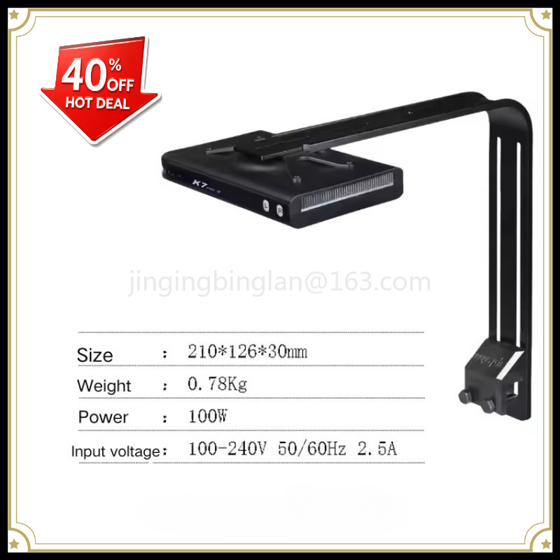 Marine Aquarium Lights For Sale - 工場直販の新型K7 PRO IV 100WフルスペクトルWiFi制御可能な海水水槽用LEDライト（マリンフィッシュタンク用）