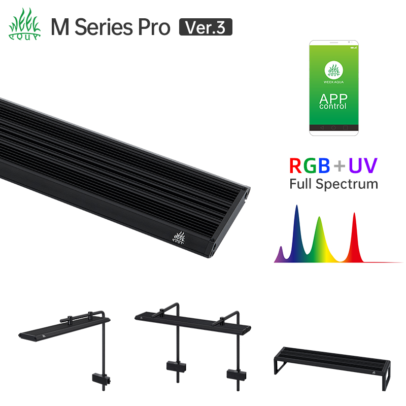 ウィークアクアMシリーズRGB UV LED水槽ライト、調整 - Marine Aquarium Uv のレビューと価格